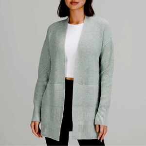 Lululemon Athletica Cashlu Open-Front Wrap Sweater